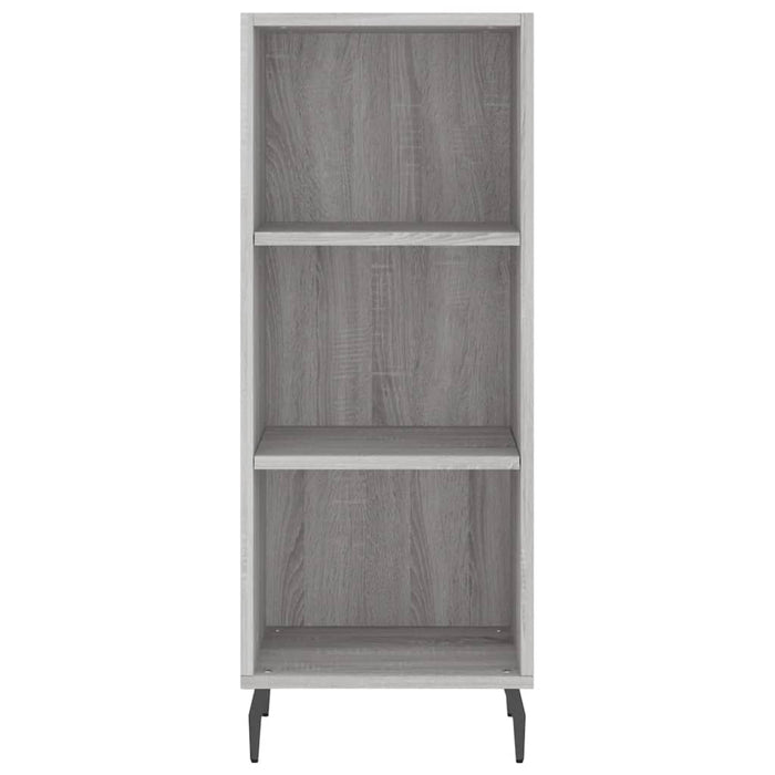 Credenza Grigio Sonoma 34,5x34x180 cm in Legno Multistrato 3200343