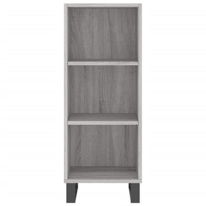 Credenza Grigio Sonoma 34,5x34x180 cm in Legno Multistrato 3200351