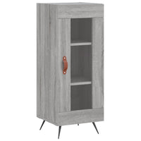 Credenza Grigio Sonoma 34,5x34x180 cm in Legno Multistrato 3200367