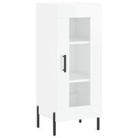 Credenza 34,5x34x180 cm in Legno Multistrato Bianco Lucido 3200395