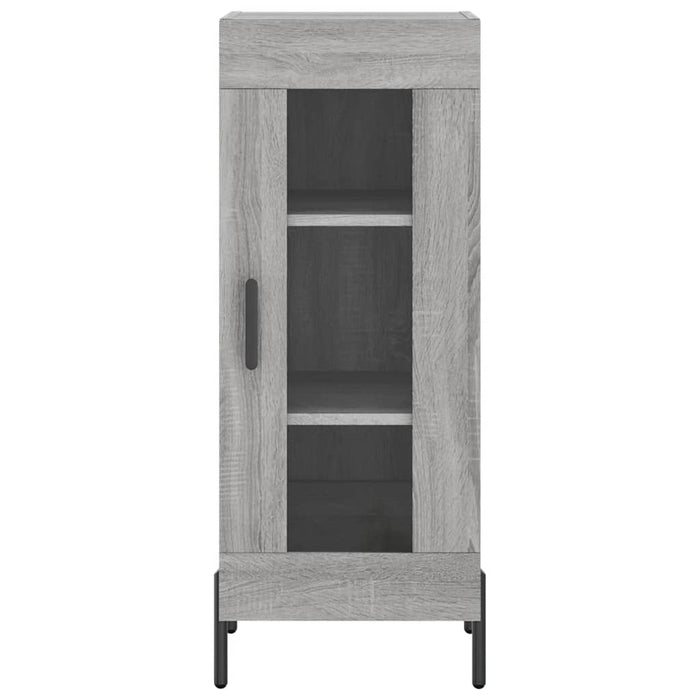 Credenza Grigio Sonoma 34,5x34x180 cm in Legno Multistrato 3200399