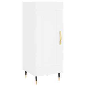 Credenza Bianca 34,5x34x180 cm in Legno Multistrato 3200433