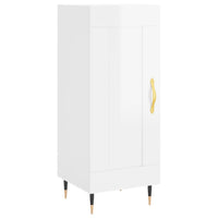 Credenza 34,5x34x180 cm in Legno Multistrato Bianco Lucido 3200435