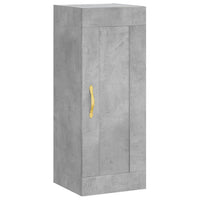 Credenza Grigio Cemento 34,5x34x180 cm in Legno Multistrato 3200437