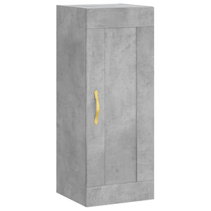 Credenza Grigio Cemento 34,5x34x180 cm in Legno Multistrato 3200437