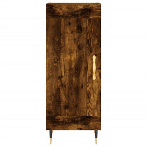 Credenza Rovere Fumo 34,5x34x180 cm in Legno Multistrato 3200438