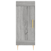 Credenza Grigio Sonoma 34,5x34x180 cm in Legno Multistrato 3200447