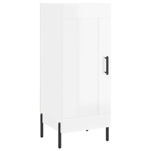 Credenza 34,5x34x180 cm in Legno Multistrato Bianco Lucido 3200459