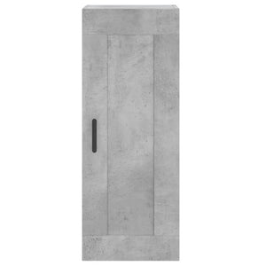 Credenza Grigio Cemento 34,5x34x180 cm in Legno Multistrato 3200461