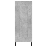 Credenza Grigio Cemento 34,5x34x180 cm in Legno Multistrato 3200469