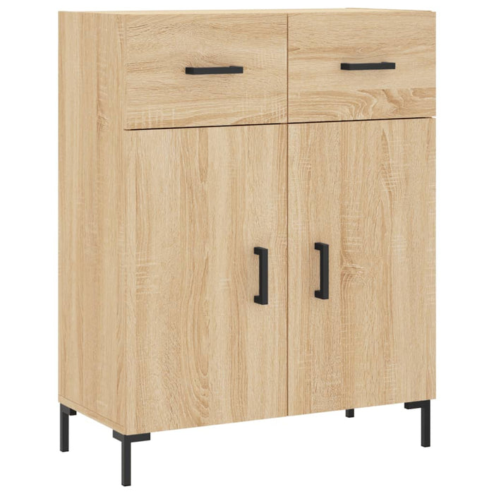 Credenza Rovere Sonoma 69,5x34x180 cm in Legno Multistrato 3200516