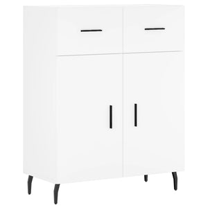 Credenza Bianca 69,5x34x180 cm in Legno Multistrato 3200529