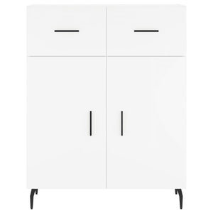 Credenza Bianca 69,5x34x180 cm in Legno Multistrato 3200529