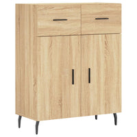 Credenza Rovere Sonoma 69,5x34x180 cm in Legno Multistrato 3200532