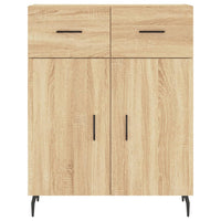 Credenza Rovere Sonoma 69,5x34x180 cm in Legno Multistrato 3200532