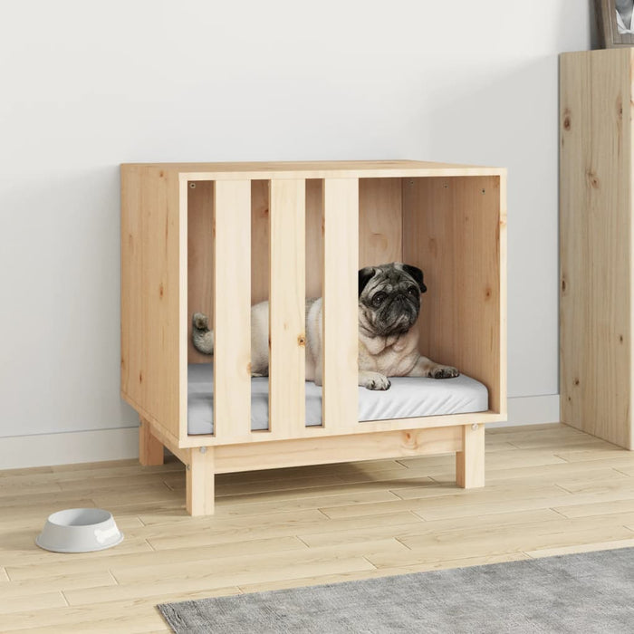 Casetta per Cani 60x45x57 cm in Legno Massello di Pinocod mxl 105224