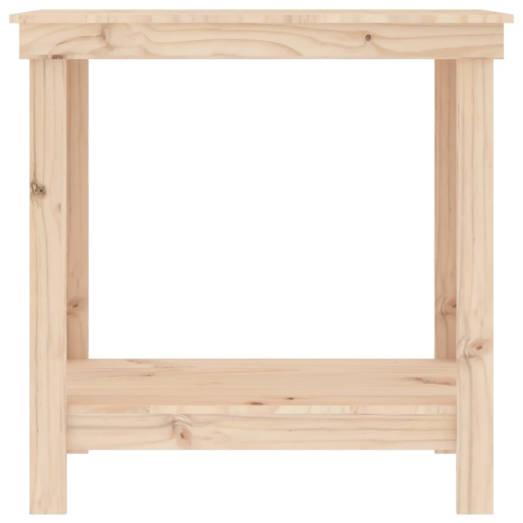 Banco da Lavoro 80x50x80 cm in Legno Massello di Pino cod mxl 8801