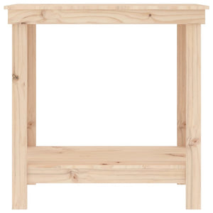 Banco da Lavoro 80x50x80 cm in Legno Massello di Pino cod mxl 8801