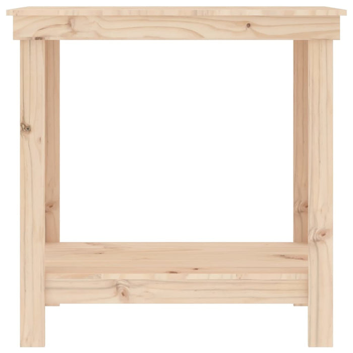 Banco da Lavoro 80x50x80 cm in Legno Massello di Pino cod mxl 8801