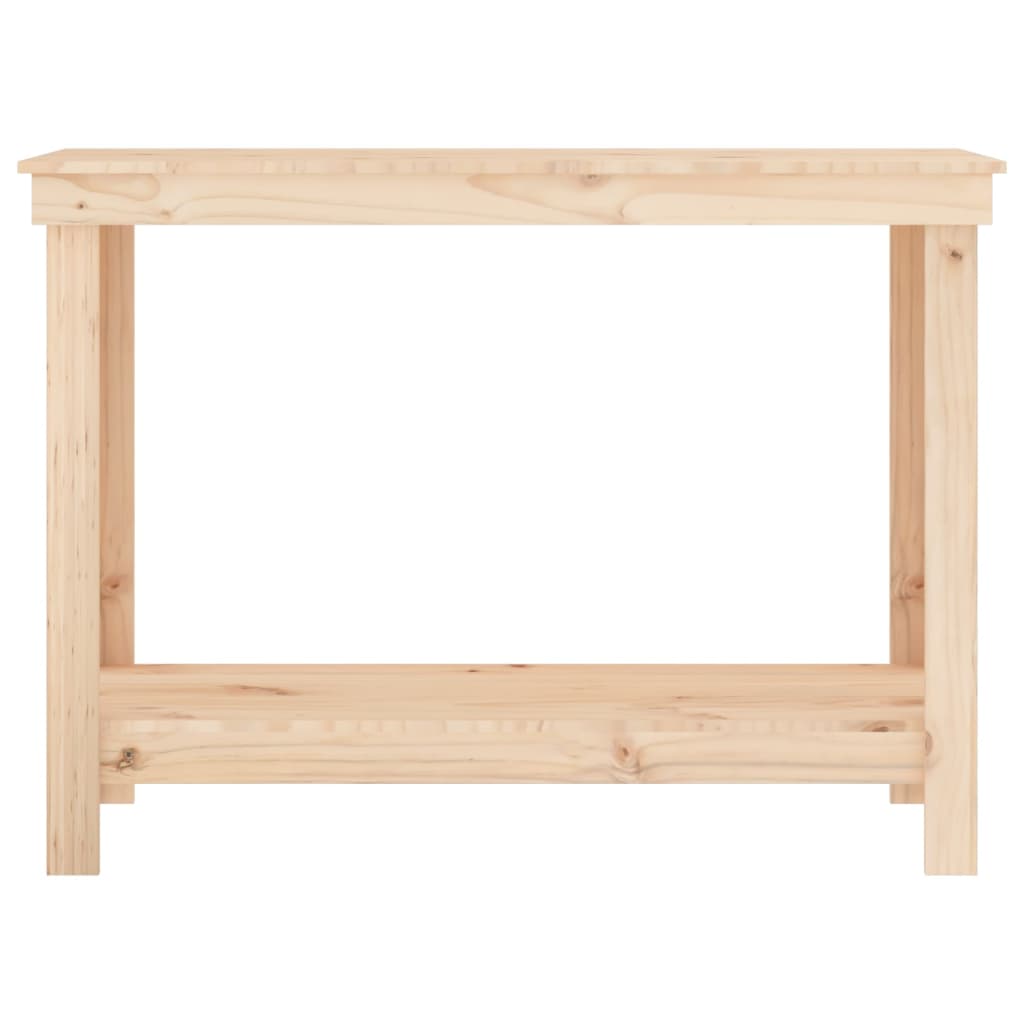 Banco da Lavoro 110x50x80 cm in Legno Massello di Pino cod mxl 9968