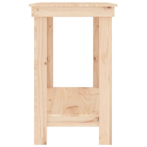 Banco da Lavoro 110x50x80 cm in Legno Massello di Pino cod mxl 9968