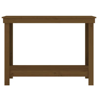 Banco da Lavoro Miele 110x50x80 cm in Legno Massello di Pino cod 11199