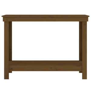 Banco da Lavoro Miele 110x50x80 cm in Legno Massello di Pino cod 11199