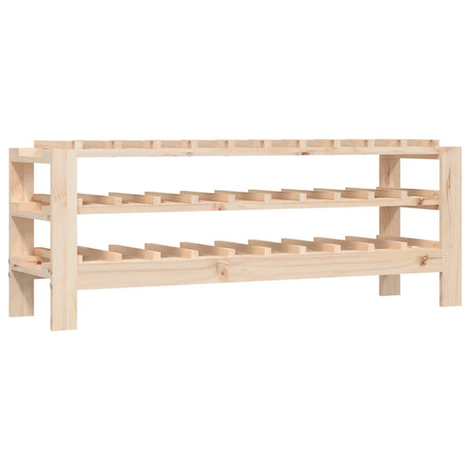 Portavini 109,5x30x42 cm in Legno Massello di Pino cod mxl 39983