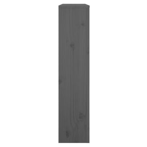 Copertura Termosifone Grigia 79,5x19x84 cm Legno Massello Pino 822568