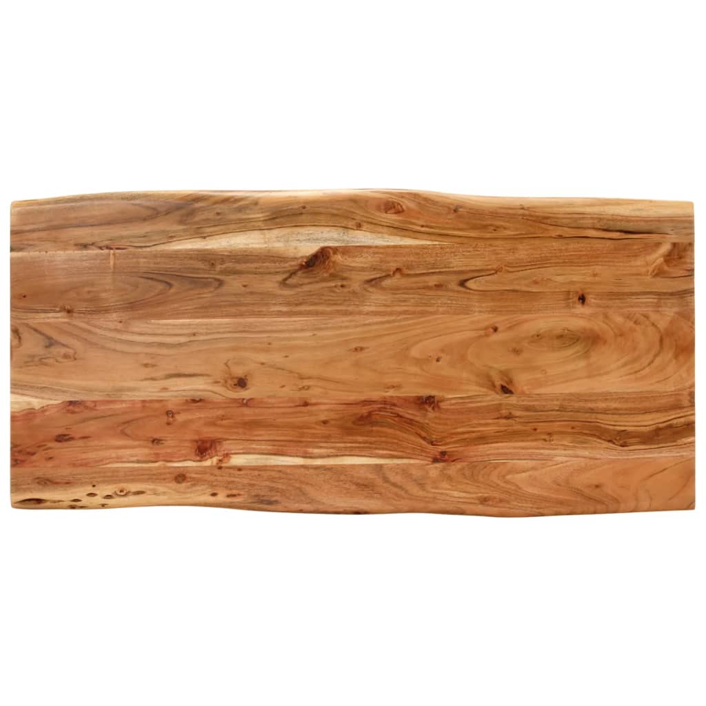 Tavolo da Pranzo 110x50x76 cm Legno Massello di Acacia cod mxl 13686