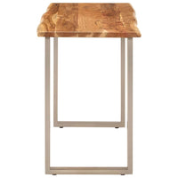 Tavolo da Pranzo 110x50x76 cm Legno Massello di Acacia 350293