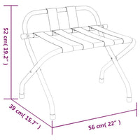 Portapacchi con Schienale Argento 56x39x52 cm 153074