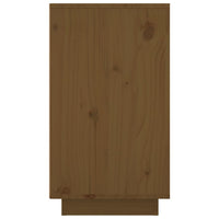 Portabottiglie Marrone 23x34x61 cm in Legno Massello di Pino 820974