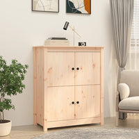 Credenza 83x41,5x100 cm in Legno Massello di Pino cod mxl 26409