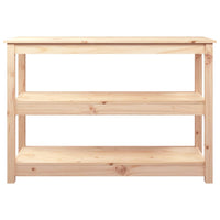 Tavolo Consolle 110x40x74 cm in Legno Massello di Pino cod mxl 17576