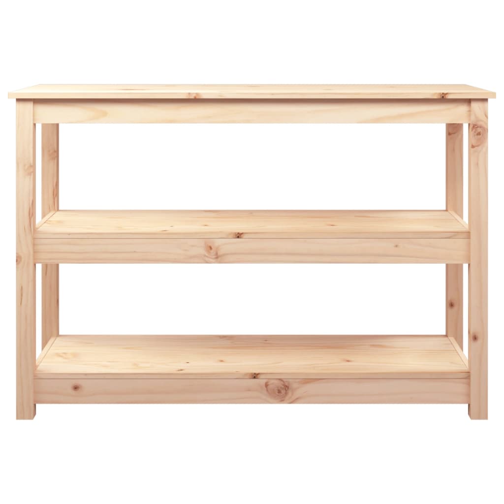 Tavolo Consolle 110x40x74 cm in Legno Massello di Pino 821664