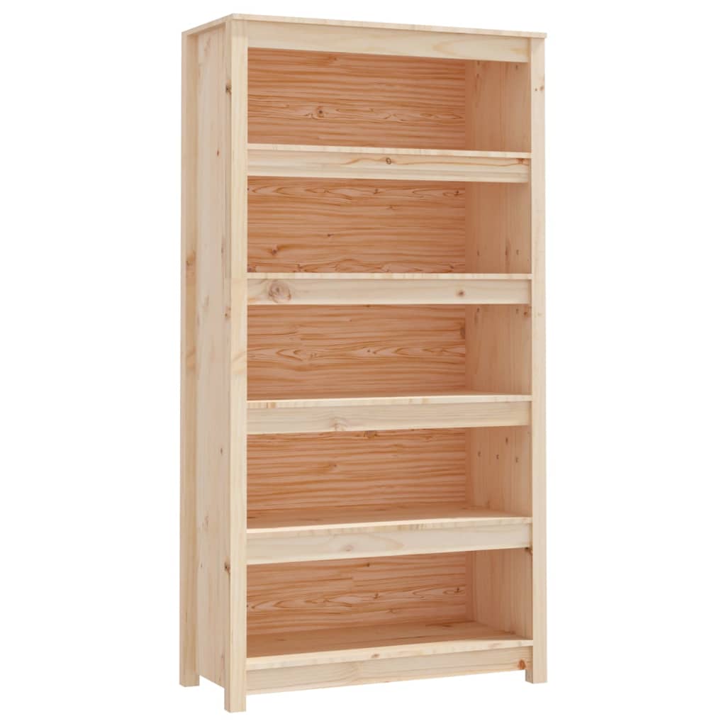 Libreria 80x35x154 cm in Legno Massello di Pino cod 11294