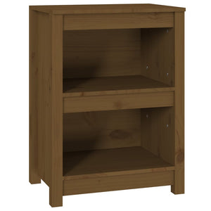 Libreria Marrone Miele 50x35x68 cm in Legno Massello di Pino