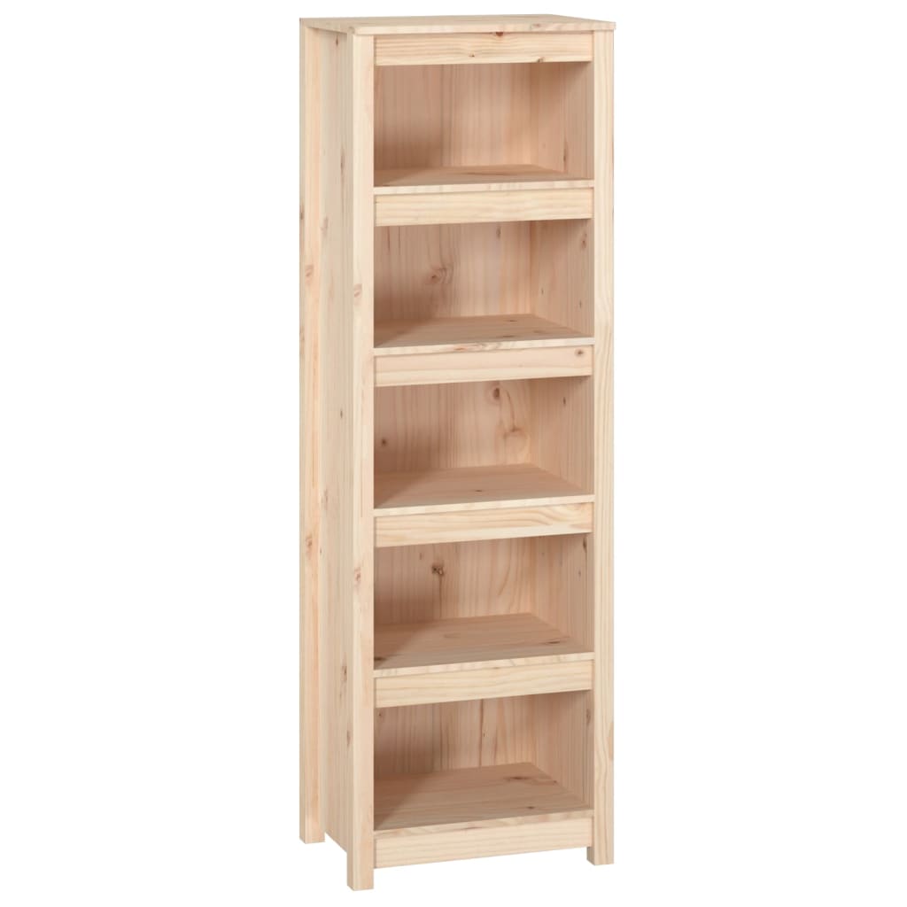 Libreria 50x35x154 cm in Legno Massello di Pino 821714