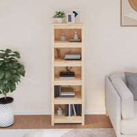 Libreria 50x35x154 cm in Legno Massello di Pino 821714