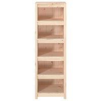 Libreria 50x35x154 cm in Legno Massello di Pino 821714