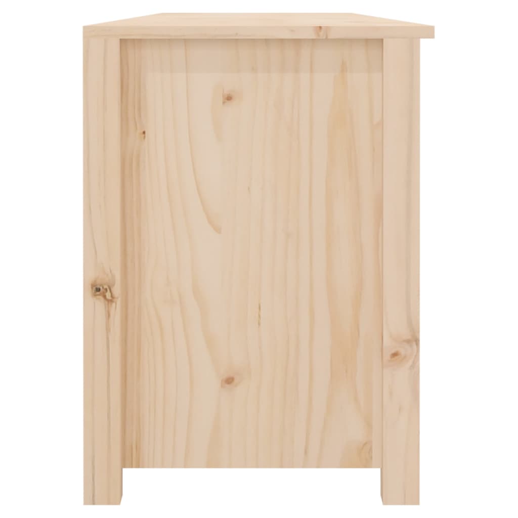 Scarpiera 160x36,5x50 cm in Legno Massello di Pino cod mxl 51334