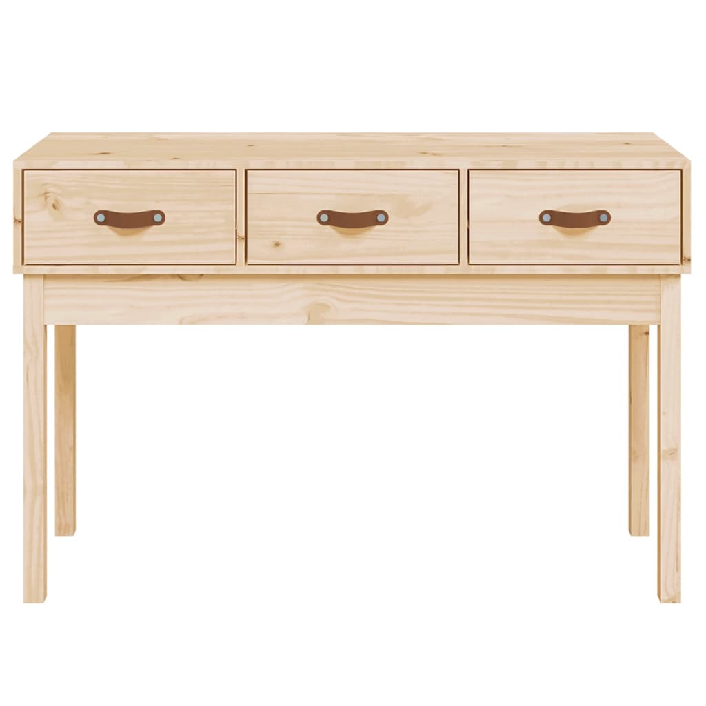 Tavolo Consolle 114x40x75 cm in Legno Massello di Pino 821754