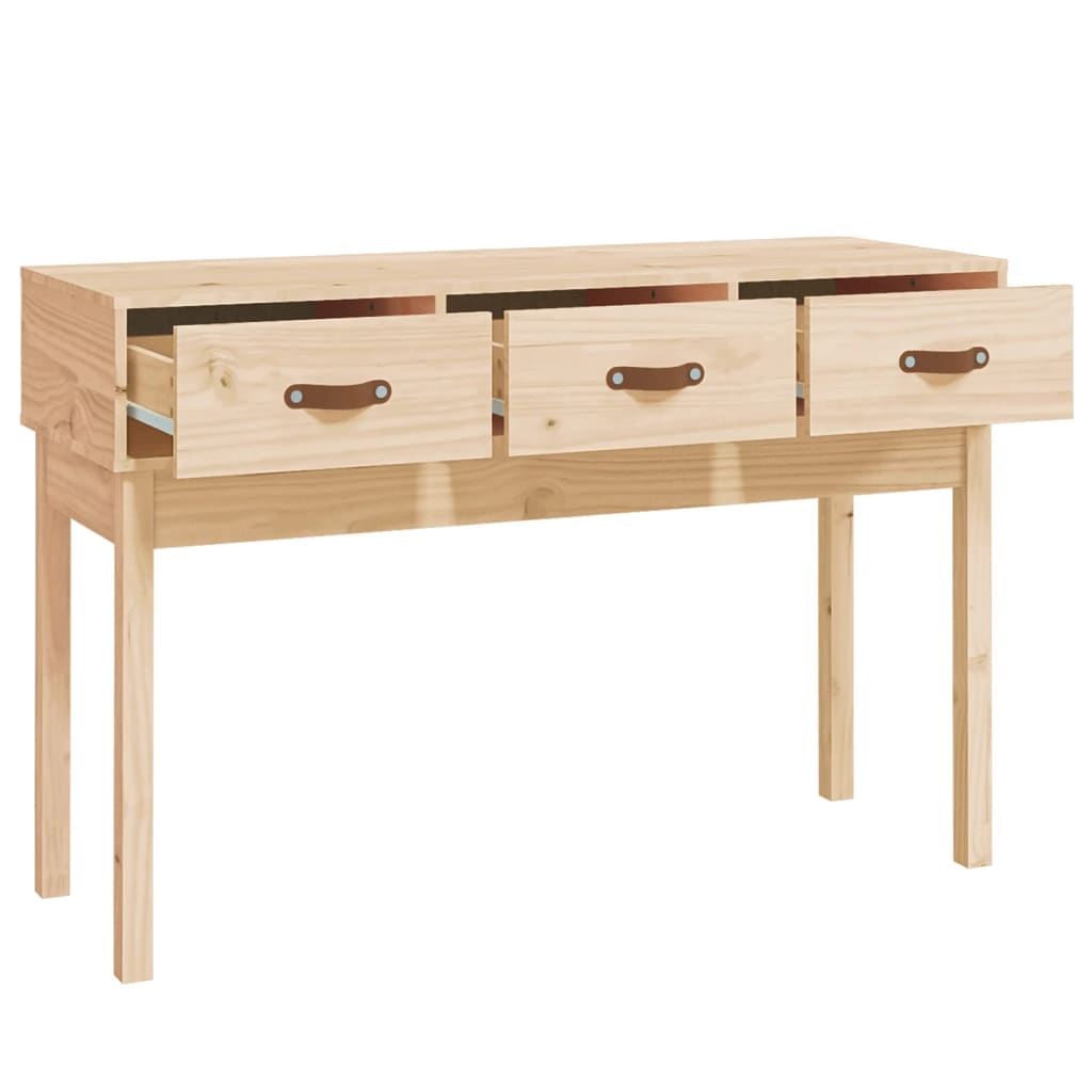 Tavolo Consolle 114x40x75 cm in Legno Massello di Pino 821754