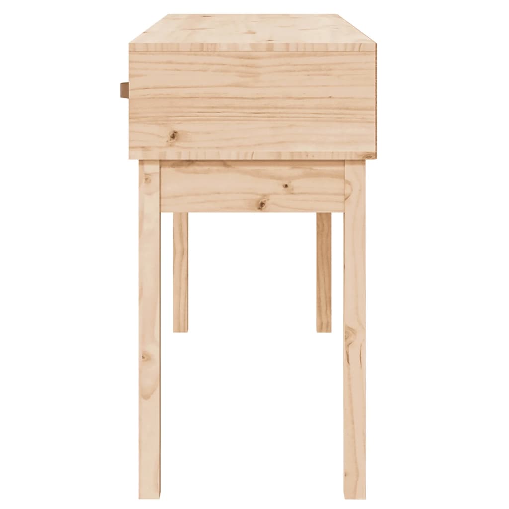 Tavolo Consolle 114x40x75 cm in Legno Massello di Pino 821754