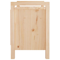 Panca da Ingresso 80x40x60 cm in Legno Massello di Pino 821779