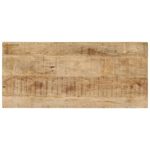 Tavolo da Pranzo 110x50x76 cm in Legno Massello di Mango cod mxl 16346