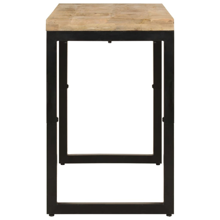 Tavolo da Pranzo 110x50x76 cm in Legno Massello di Mango cod mxl 16346