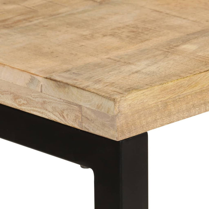 Tavolo da Pranzo 110x50x76 cm in Legno Massello di Mango cod mxl 16346