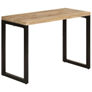 Tavolo da Pranzo 110x50x76 cm in Legno Massello di Mango cod mxl 16346